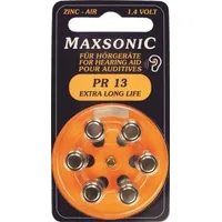 60 Hörgerätebatterien Maxsonic 13