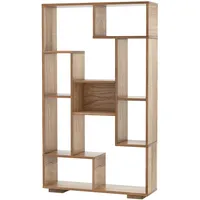 Costway Bücherregal 70 x 20 x 120 cm Beige