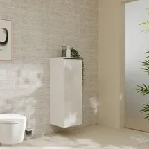 Hansgrohe Xelu Q Halbhochschrank 40 x 106,5 x 35 cm Weiß