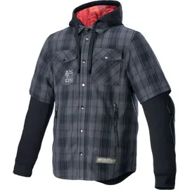 Alpinestars Mo.st.eq Tartan Jacke Unisex Grau/Schwarz XL