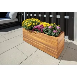 prestige home living outdoor Pflanzkübel 84 x 30 x 35 cm Braun