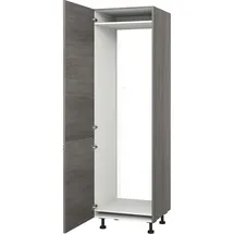 kochstation Kühlumbauschrank Trea 60 x 56 x 195 cm Grau