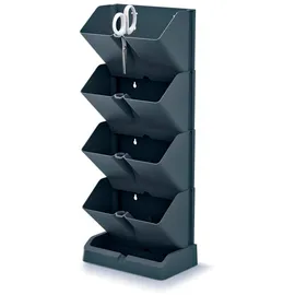 Prosperplast Mini Cascade Vertikaler Pflanztopf 19,5 x 11,4 x 47,5 cm