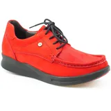 WOLKY One Stretch Damen Schnürer in Rot, Größe 38 - 38