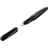 Pelikan Füller Twist® structure für Rechts- und Linkshänder, Black, Feder M