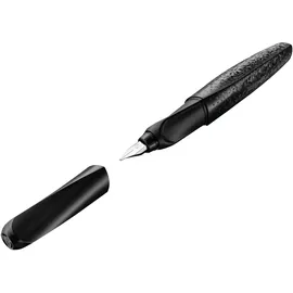 Pelikan Füller Twist® structure für Rechts- und Linkshänder, Black, Feder M