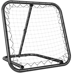 HOMCOM Fußball Rebounder PE, Metall
