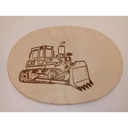 Frühstücksbrett Raupe