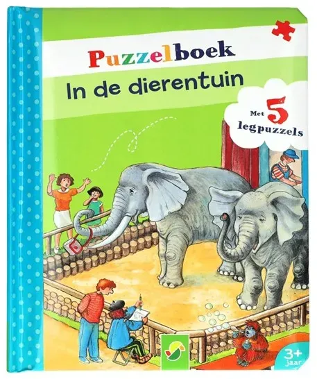 Zoo Puzzle Book (with 5 Jigsaw Puzzles)