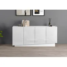 OTTO home Sideboard VELA 160 x 75 x 35 cm Weiß hochglanz