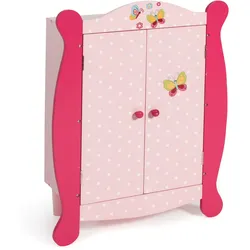 Puppenkleiderschrank CHIC2000 "Papilio Pink" Puppenmöbel pink Kinder Puppenmöbel