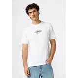 Champion Graphic Crewneck T-Shirt weiß S