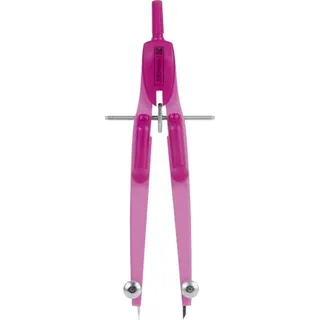 Brunnen Schnellverstellzirkel Tasten 360 mm pink