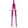 Brunnen Schnellverstellzirkel Tasten 360 mm pink