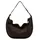 Marc O'Polo Aamu Hobo Veloursleder Braun