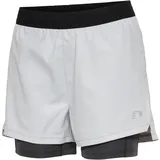 New Line 2in1 Running Shorts Damen oyster mushroom XS