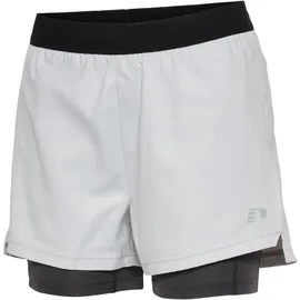 New Line 2in1 Running Shorts Damen oyster mushroom XS