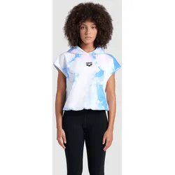 Ärmelloses Kapuzensweatshirt Damen arena Studio - Cyan Multi Tie&dye - L