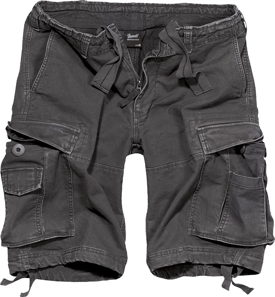 Brandit Vintage, cargoshorts - Gris - XL