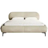 Selsey Polsterbett mit Lattenrost ¦ beige ¦ Maße (cm): B: 173 H: 96