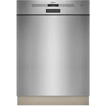 Neff N50 S125EBS03D Einbau-Geschirrspüler (unterbaufähig, 600 mm breit, Edelstahl)