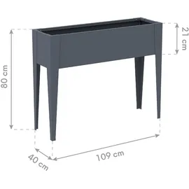 Westmann Vendura L 40 x 109 x 80 cm Anthrazit