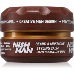 Nish Man Beard & Mustache Bartwachs 100 ml