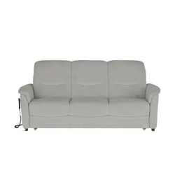 Polstermöbel Oelsa Schlafsofa  Sarah ¦ grau ¦ Maße (cm): B: 223 H: 100 T: 92.0