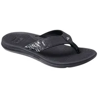 Reef Damen Santa Ana Flipflop, schwarz/weiß, 42.5 EU