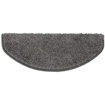 Karat Shaggy-Stufenmatte Barcelona Halbrund 23,5 x 65 cm
