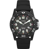Timex Herren Analog Quarz Uhr mit Silikon Armband TW5M61200