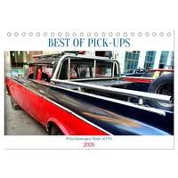 Calvendo BEST OF PICK-UPS - Pritschenwagen Made in USA