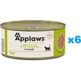 Applaws Thunfisch mit Seetang in Brühe 24 x 156 g