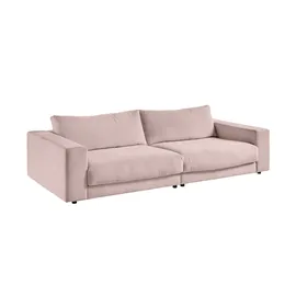 Candy Big-Sofa Cord 3-Sitzer Rosa