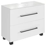 Held MÖBEL Waschbeckenunterschrank »Luzern«, BxHxT: 70 x 54 x 35 cm - weiss