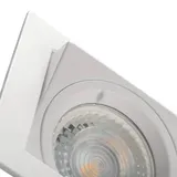 Einbaustrahler ALREN eckig Einbau-Downlight für GU10 oder GU5.3 weiß Kanlux 26753