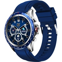 Atlanta Smartwatch, 9718-5 Silicon blau