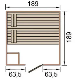 Weka Valida inkl. Glastür + Fenster