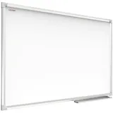 ALLboards Magnetisches Whiteboard 90x60cm Magnettafel mit Aluminiumrahmen A7 + Stifteablage, Trocken Abwischbar,