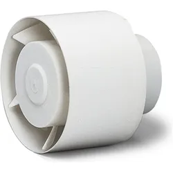 1St. Helios 00441 Rohreinschubventilator 15 W, Luftdurchsatz 105 m3/h, REW 90 K ...
