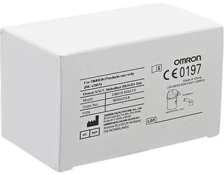 Omron V.V.T. Verneblerset N01 & Mundstückset Für C801KD Kompressor-Inhalationsgerät 1 Set
