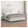 vidaXL Boxspringbett 180 x 200 cm Weiß