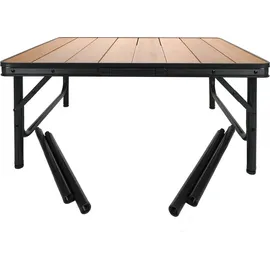 Camp Active Campingtisch Klapptisch Braun