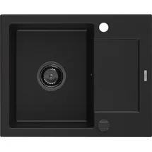 Mexen Enzo Granitspüle 576 x 465 mm Schwarz