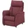 Hukla Relaxsessel Pascal Mikrofaser 77 x 102 x 90 cm Rot elektrisch