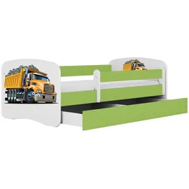 raumhirsch furniture Kinderbett Raumhirsch 80 x 180 cm Holzwerkstoff grün