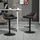 Homcom Barhocker 49,5 x 96 x 48 cm Schwarz