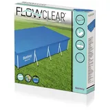 BESTWAY Poolabdeckung blau 400 x 211 cm