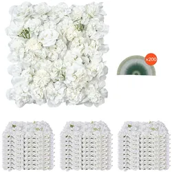 VEVOR 24er-Set Künstliche Hecke Künstliche Pflanzenwand Sichtschutz 380x380x65mm
