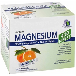 Magnesium 400 direkt Orange Portionssticks